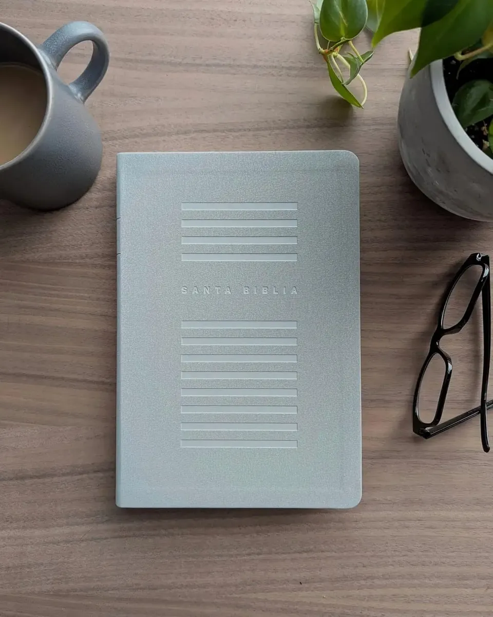 Biblia NTV con Filament – Gris Claro - Letra Grande - Image 2