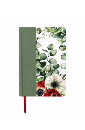 Biblia RVR1960 - letra grande - Tapa dura - Flores Verde