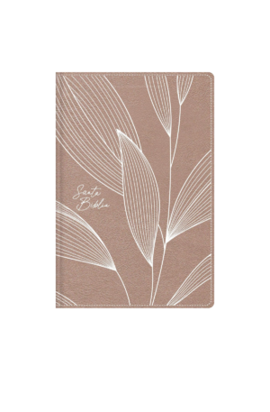 Biblia NBLA - Tamaño Manual - Oro Rosa - Cierre