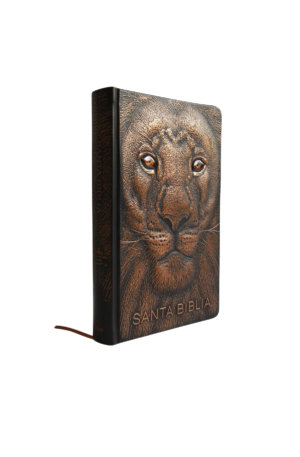 Biblia RVR1960 - León de Judá - Edición Especial Bronce - Letra grande