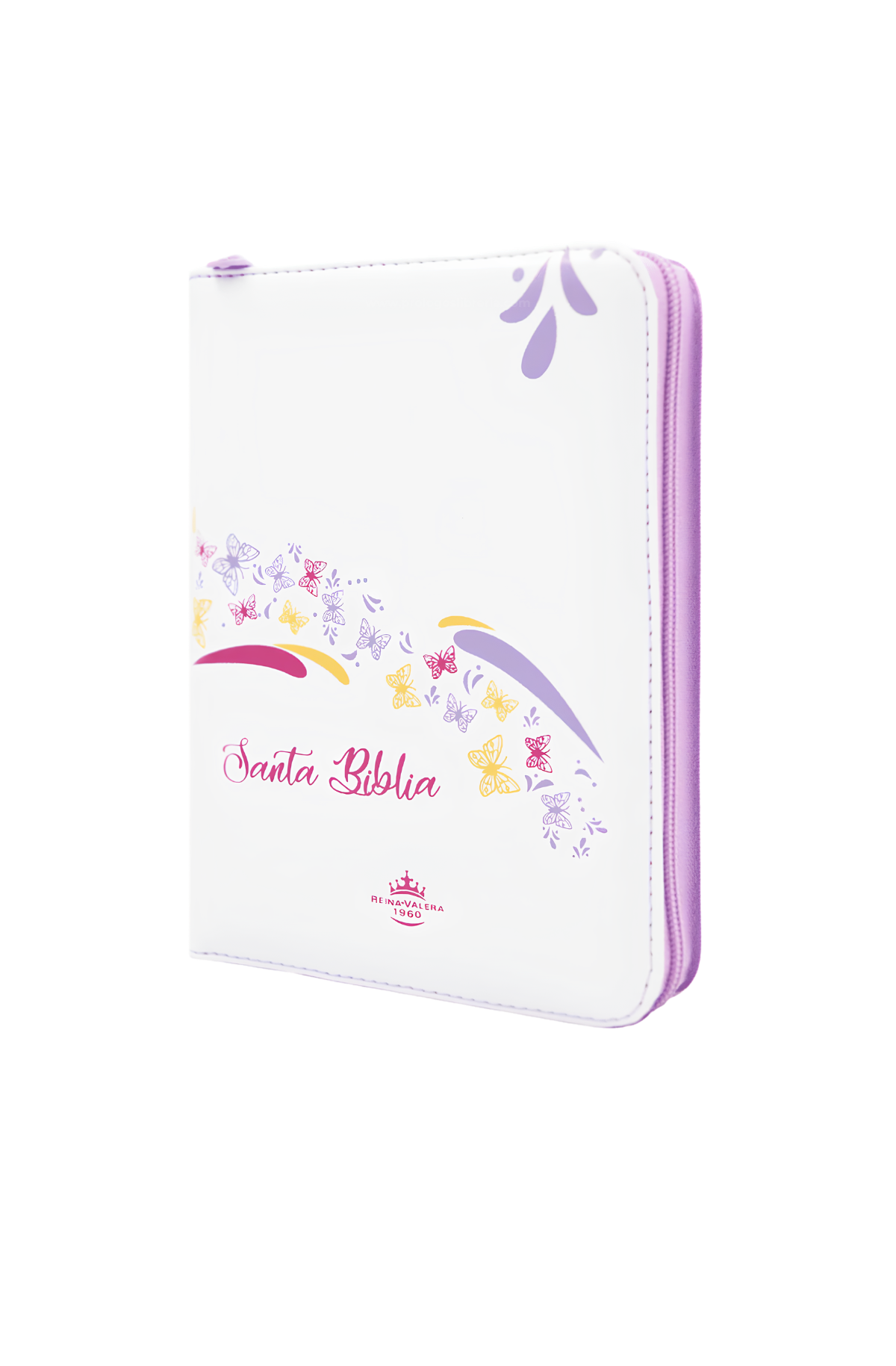BIBLIA RVR1960 - Mediana - BLANCO MARIPOSAS - Image 2